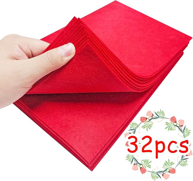 Jtnohx Stiff Felt Sheets, Craft Felt Square