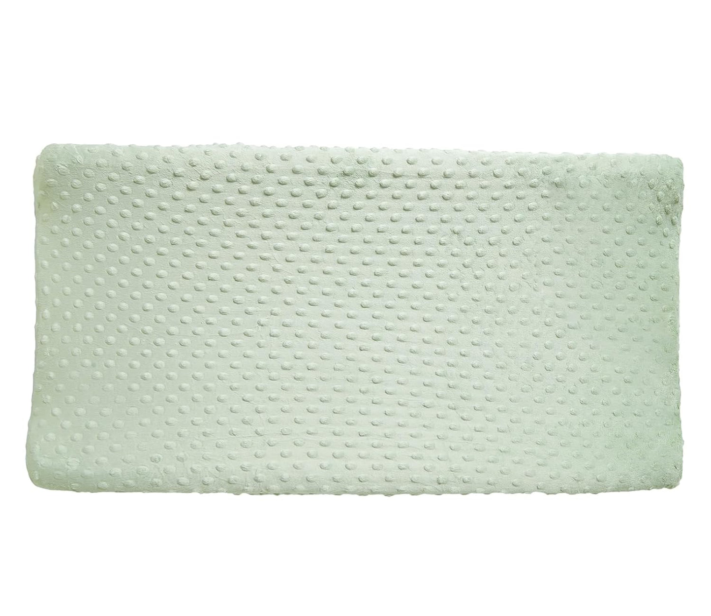 Changing Pad Cover Super Soft Dots Skin-Friendly Breathable Wipeable Changing Table Sheets for Baby Boy and Baby Girl （Bay）