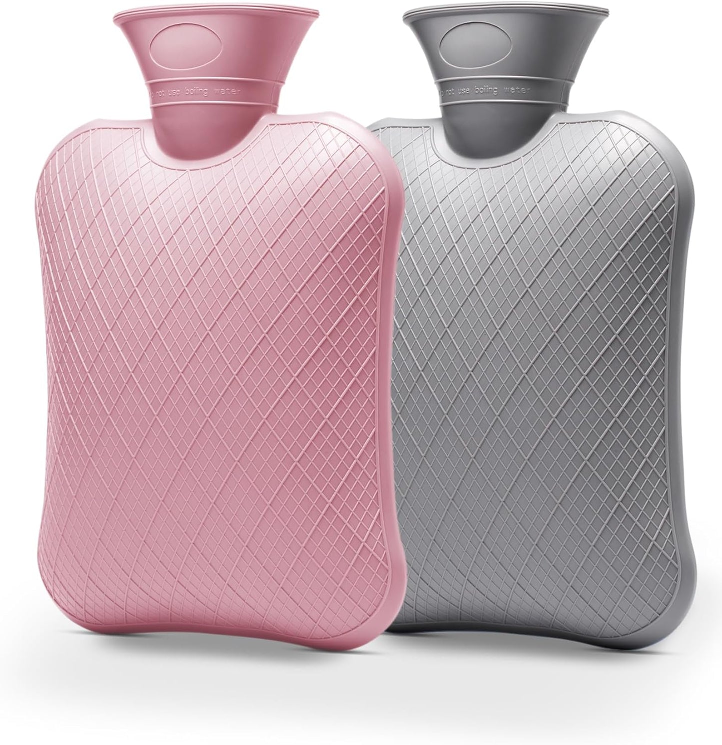 Hot Water Bottle (2L Pink + 2L Grey)
