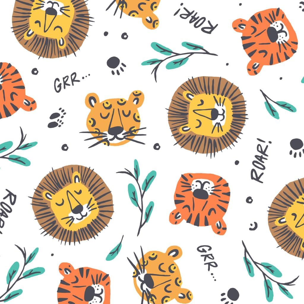 Hello Bello Diapers, Size 1 (8-12 lbs) Wild Cats, 32 Count of Premium Disposable Baby Diapers, Hypoallergenic with Soft, Cloth-Like Feel