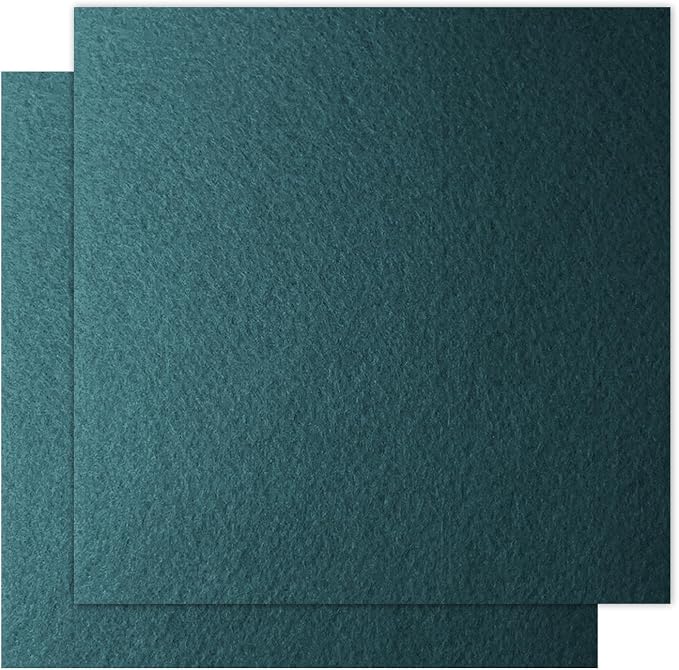 12" x 12" Felt Fabric Sheets for Crafts, Squares Felt Fabric Sheets, 1mm Thick