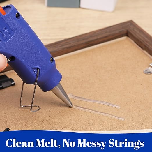 200 Pack Mini Hot Glue Sticks, 0.27" Diameter x 4" Length, All Temperature