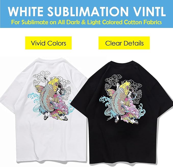 A-SUB Sublimation HTV for Dark and Light Fabric