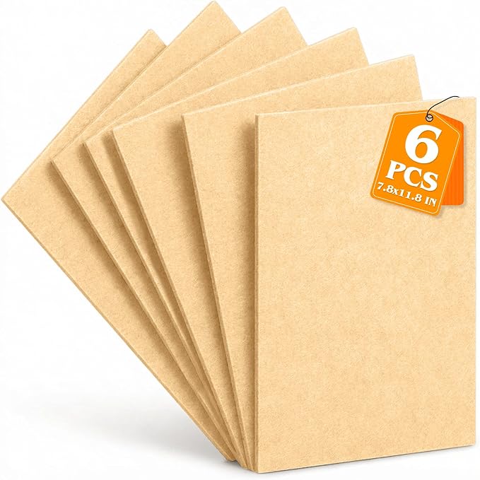 Nude Tones Stiff Felt Sheets 2mm Thick