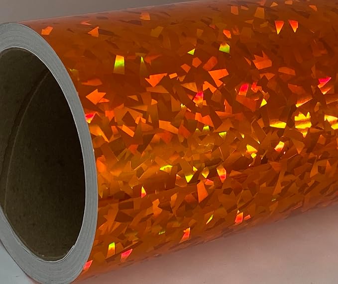 Holographic Crystal Sign Vinyl, HOLOCRYSTAL self-Adhesive Plastic