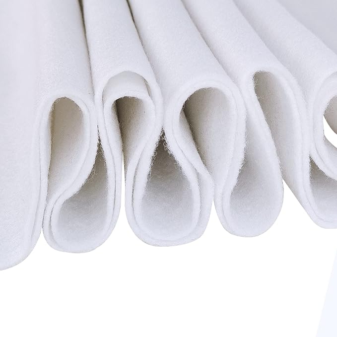 Jtnohx Craft Felt, 1 Square Yard Felt Fabric, 1.4mm Thickness Soft Felt Sheets