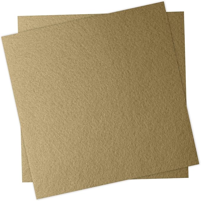 12" x 12" Felt Fabric Sheets for Crafts, 1mm Thick, Squares Felt Paper for