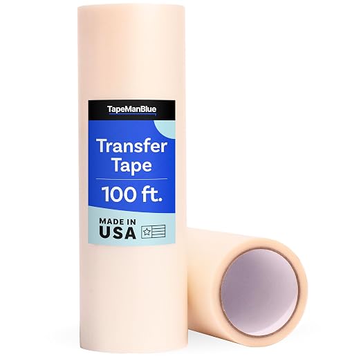 TapeManBlue Clear Transfer Tape