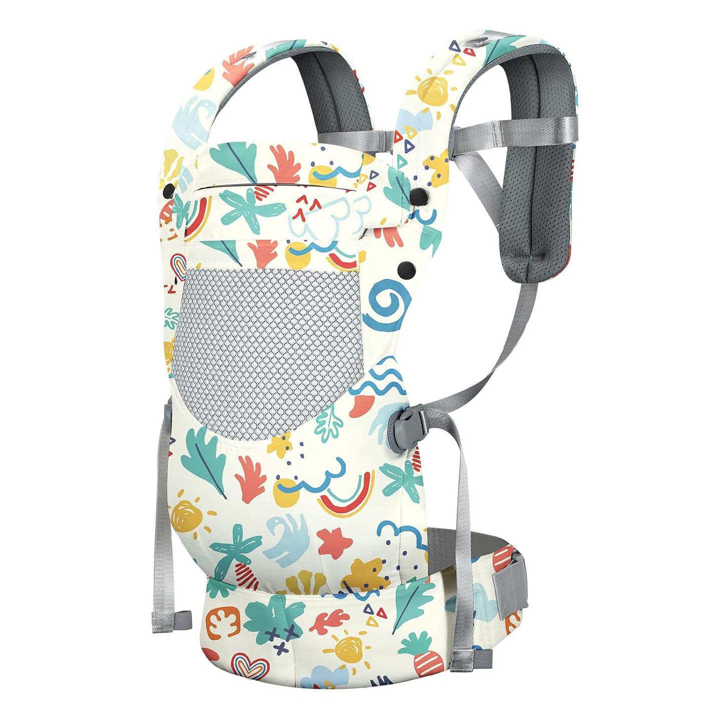 Infant Baby Front Carrier, Toddler Body Carrier, 7-66 Lbs Ergonomic Design, Lumbar Support, Lightweight Baby Chest Carriers (3-36 Months)