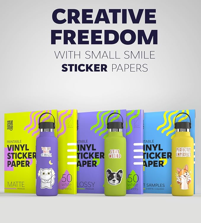 Premium Printable Vinyl Sticker Paper