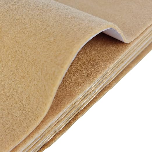 Jtnohx Self Adhesive Felt Sheets, 12 Pieces Felt Fabric