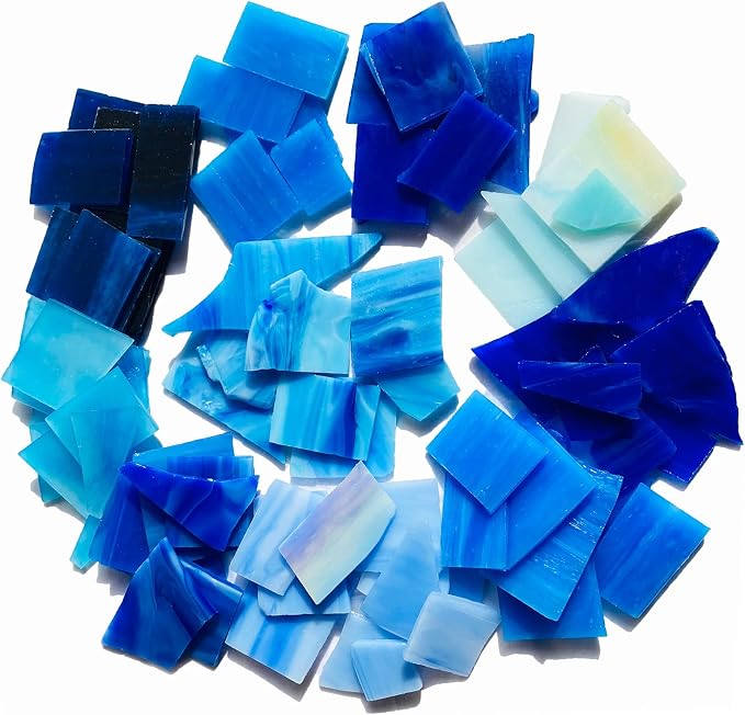 Mosaic Tiles Stained Glass Sheets