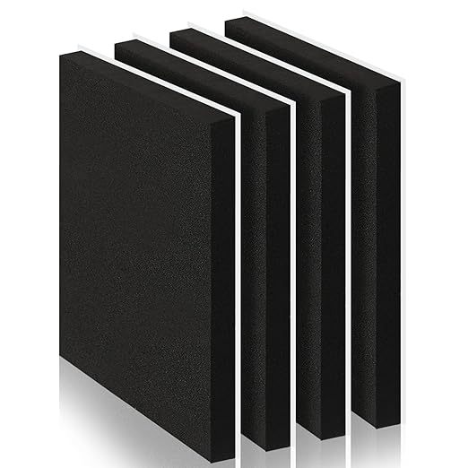 4 Pcs 1" Thick Foam Padding Sheet