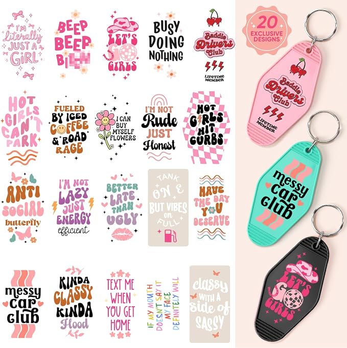 Kaciola Studio Funny UV DTF Stickers
