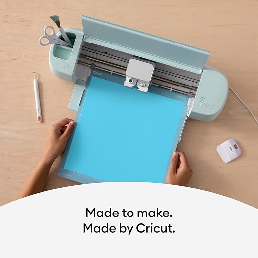 Cricut Cold-Activated, Color-Changing Vinyl – Light Blue/Turquoise, 2ft Roll of