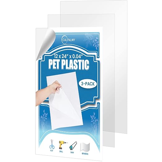 3 Pack PET Sheet Panels