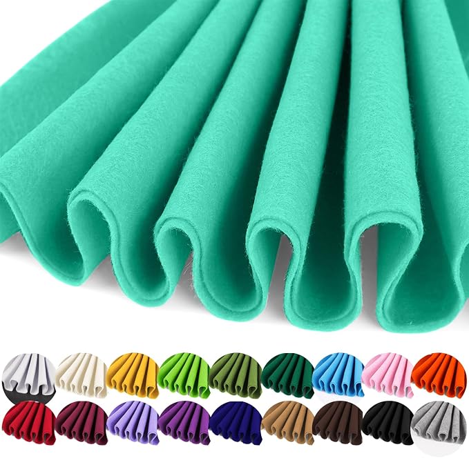 IONTACH 36" X 36" Soft Felt Fabric 1.6mm Thick | Felt Sheets