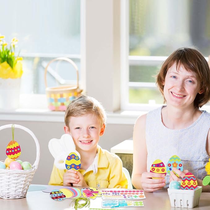 Fennoral 24 Pack Easter Egg Craft