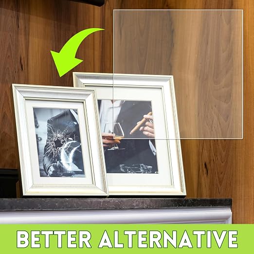 TKOnline 10 PCS Plexiglass Sheets, Invitations, Poster Frames Plastic Board