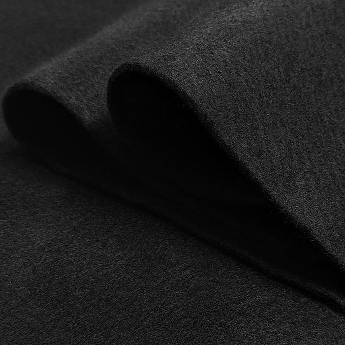Jtnohx Craft Felt, 1 Square Yard Felt Fabric, 1.4mm Thickness Flexible Felt