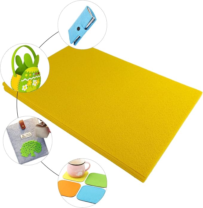 Jtnohx Stiff Felt, 2mm Thick Felt Sheets
