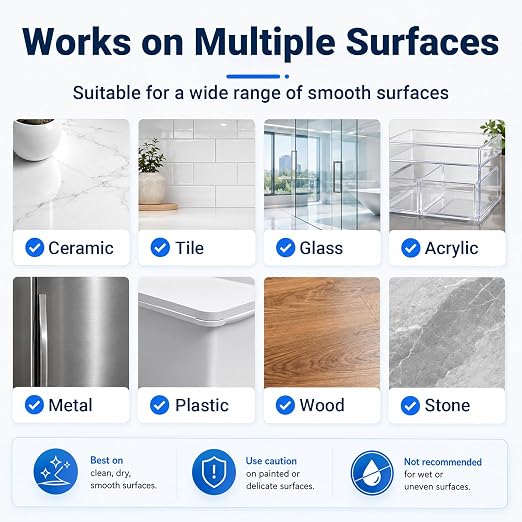 80 PCS Nano Double Sided Adhesive Pads, Waterproof No Damage Removable Heavy