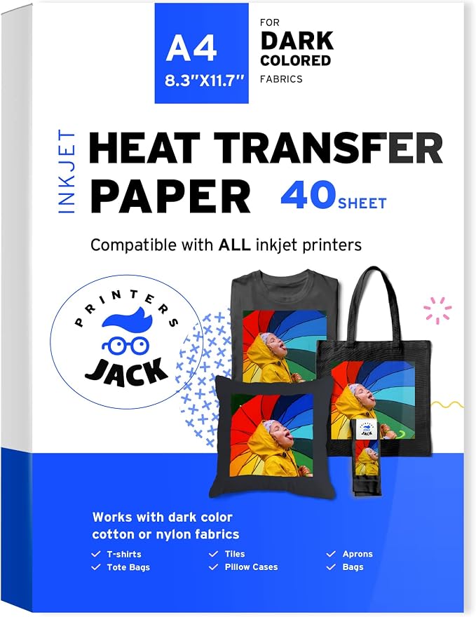 Printers Jack Iron-On Heat Transfer Paper
