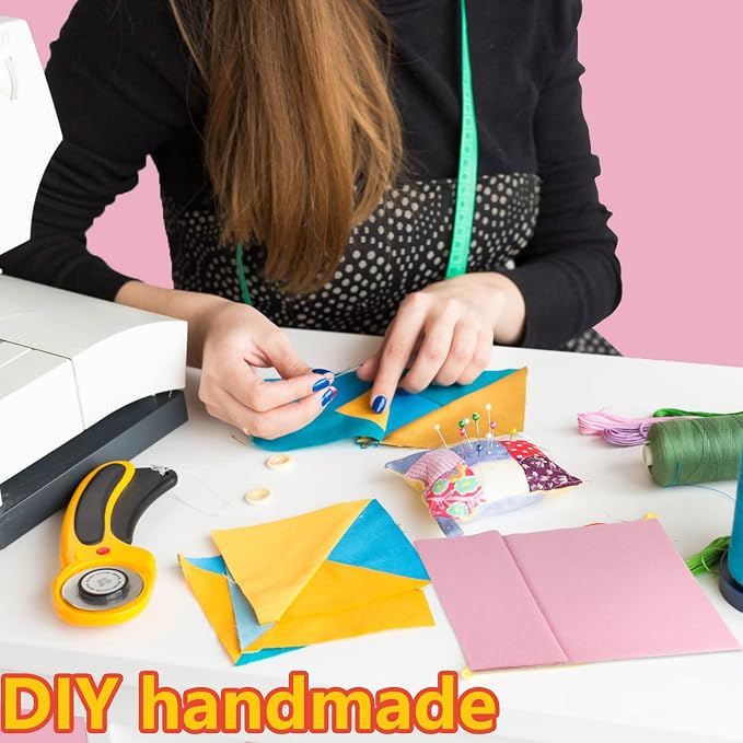 Jtnohx Color Felt, 1 Square Yard Felt Fabric, 1.4mm Thickness Flexible Craft
