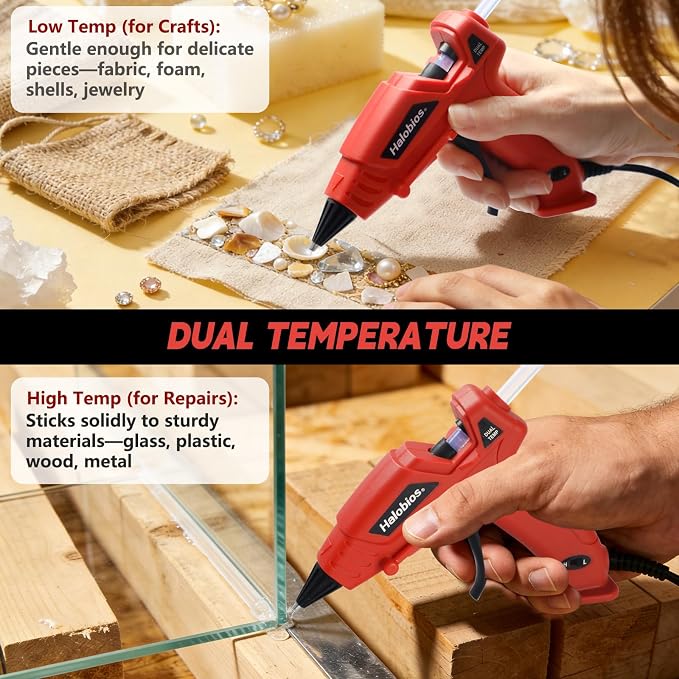 Halobios Mini Dual Temp Hot Glue Gun