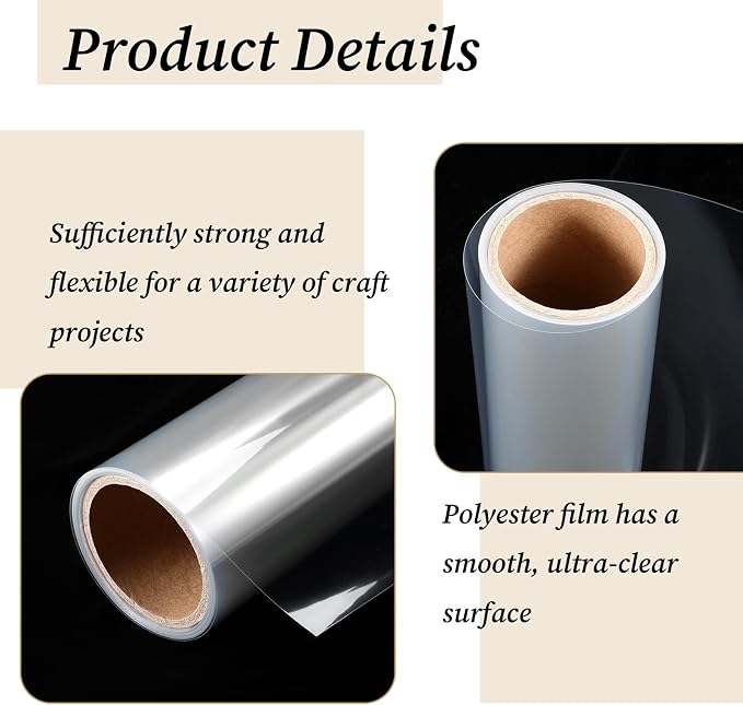 4 mil 12 Inches x 40ft Rolls Acetate Sheets Blank Stencil Sheets Transparency