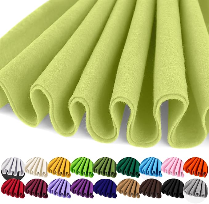 IONTACH 36" X 36" Soft Felt Fabric 1.6mm Thick | Felt Sheets