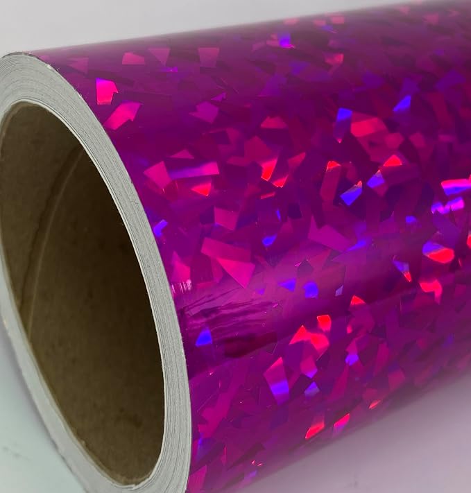Holographic Crystal Sign Vinyl, HOLOCRYSTAL self-Adhesive Plastic