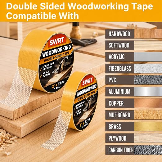 SWRT Double Sided Woodworking Tape