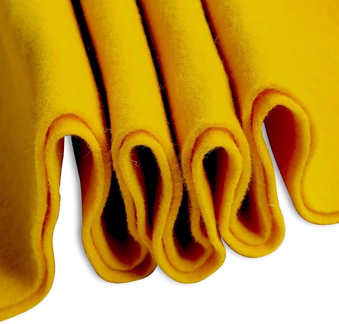 Jtnohx Color Felt, 1 Square Yard Felt Fabric, 1.4mm Thickness Flexible Craft