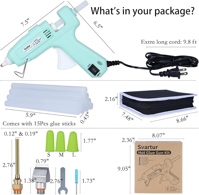 Full Size Hot Glue Gun Kit