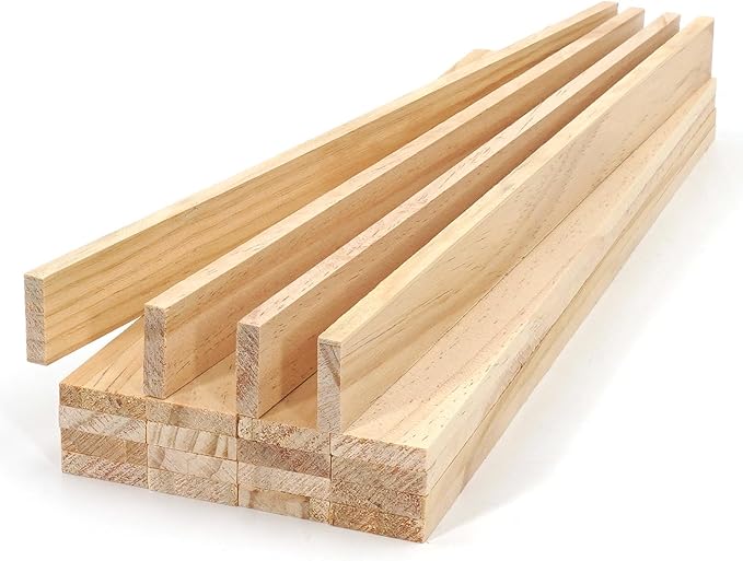 Wood Strips Slats Square Wooden Dowels