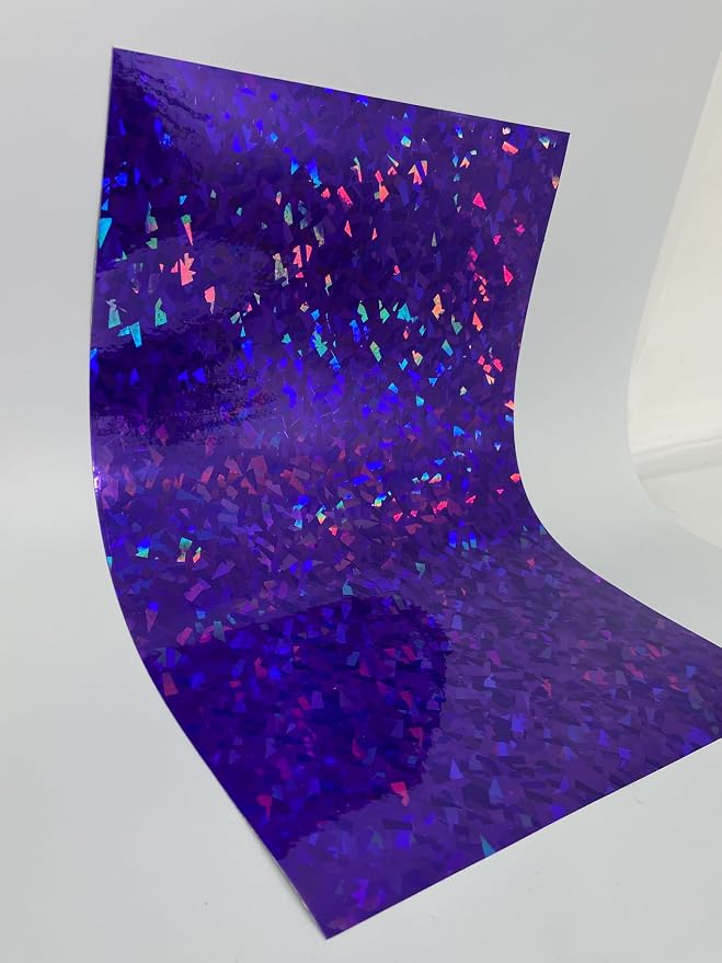 Holographic Crystal Sign Vinyl, HOLOCRYSTAL self-Adhesive Plastic