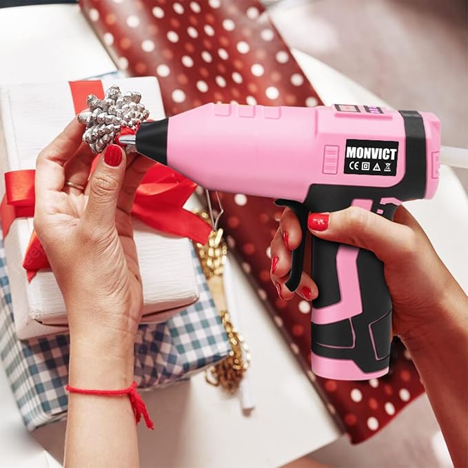 MONVICT Cordless Hot Glue Gun