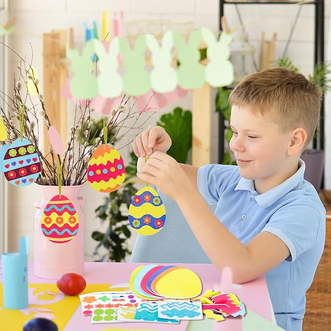 Fennoral 12 Pack Easter Egg Craft Kit