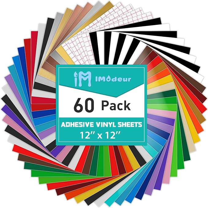 IModeur 60 Sheets of Permanent Vinyl