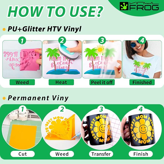 VINYL FROG 60PCS Accessories Bundle