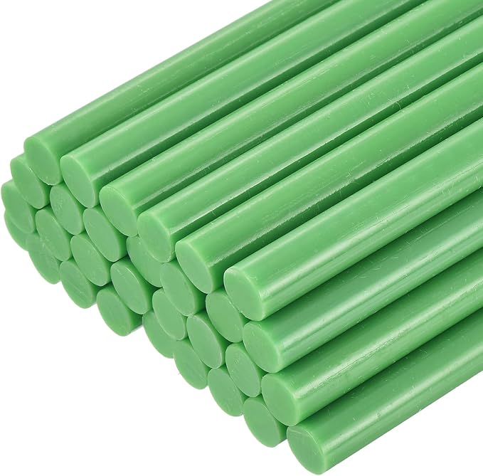 uxcell 30pcs Full Size Hot Glue Gun Sticks 8-inch x 0.43-inch High Sticky Large