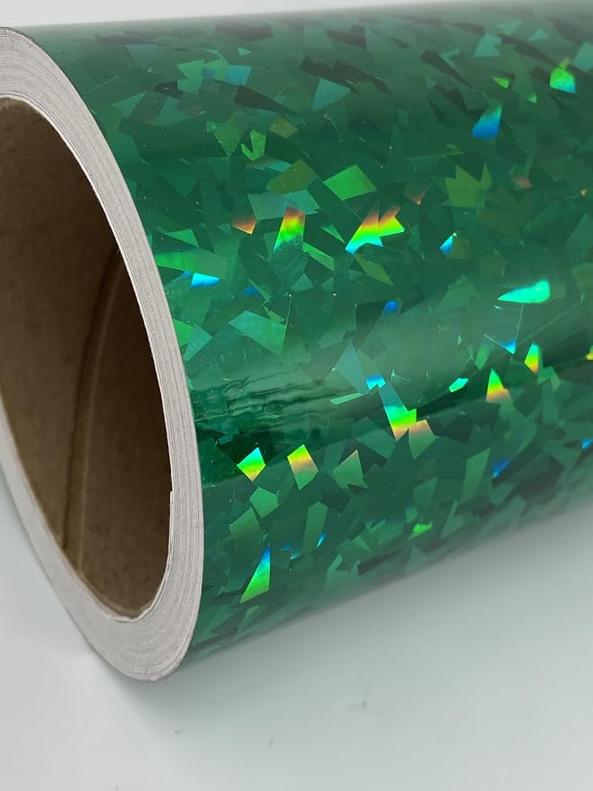 Holographic Crystal Sign Vinyl, HOLOCRYSTAL self-Adhesive Plastic