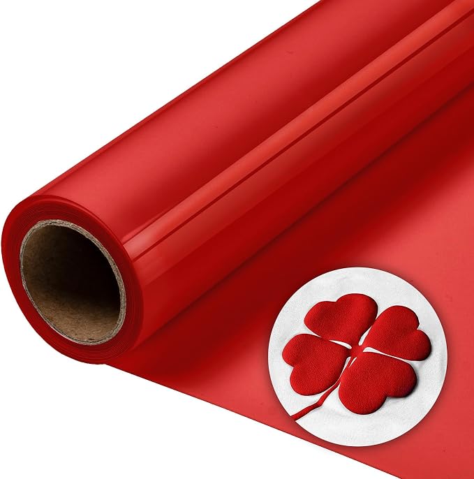 Aoder Red Puff Vinyl Heat Transfer