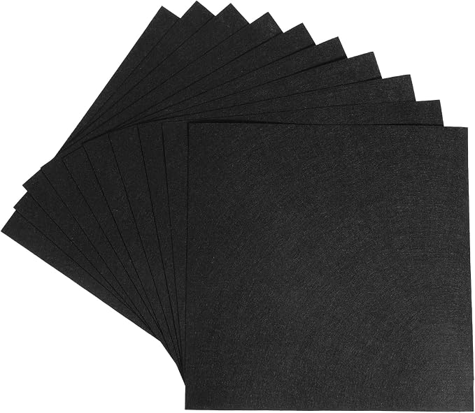 12" X 12" Squares Felt Fabric Sheets