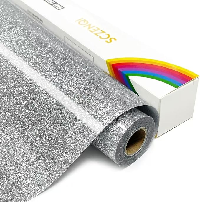 Glitter HTV Heat Transfer Vinyl Rolls