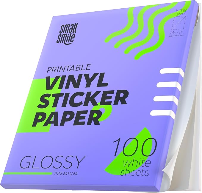 Premium Printable Vinyl Sticker Paper
