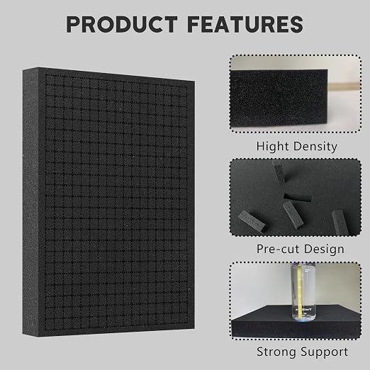 Pick and Pluck Foam Sheets, Tool Box, Storage Drawer