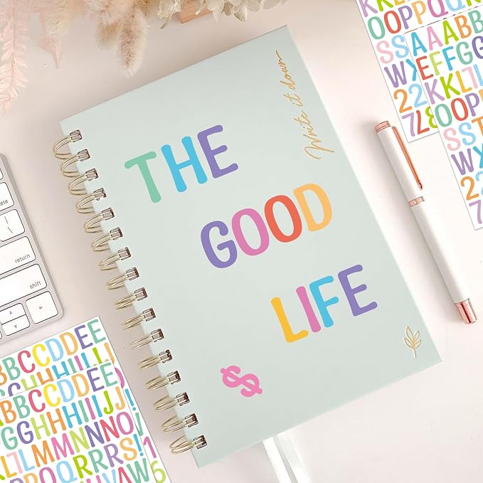 Letter Stickers 1 inch, Self-Adhesive Vinyl Waterproof ABC Letter Stickers