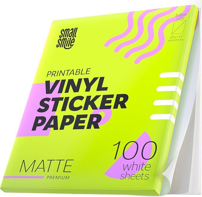 Premium Printable Vinyl Sticker Paper